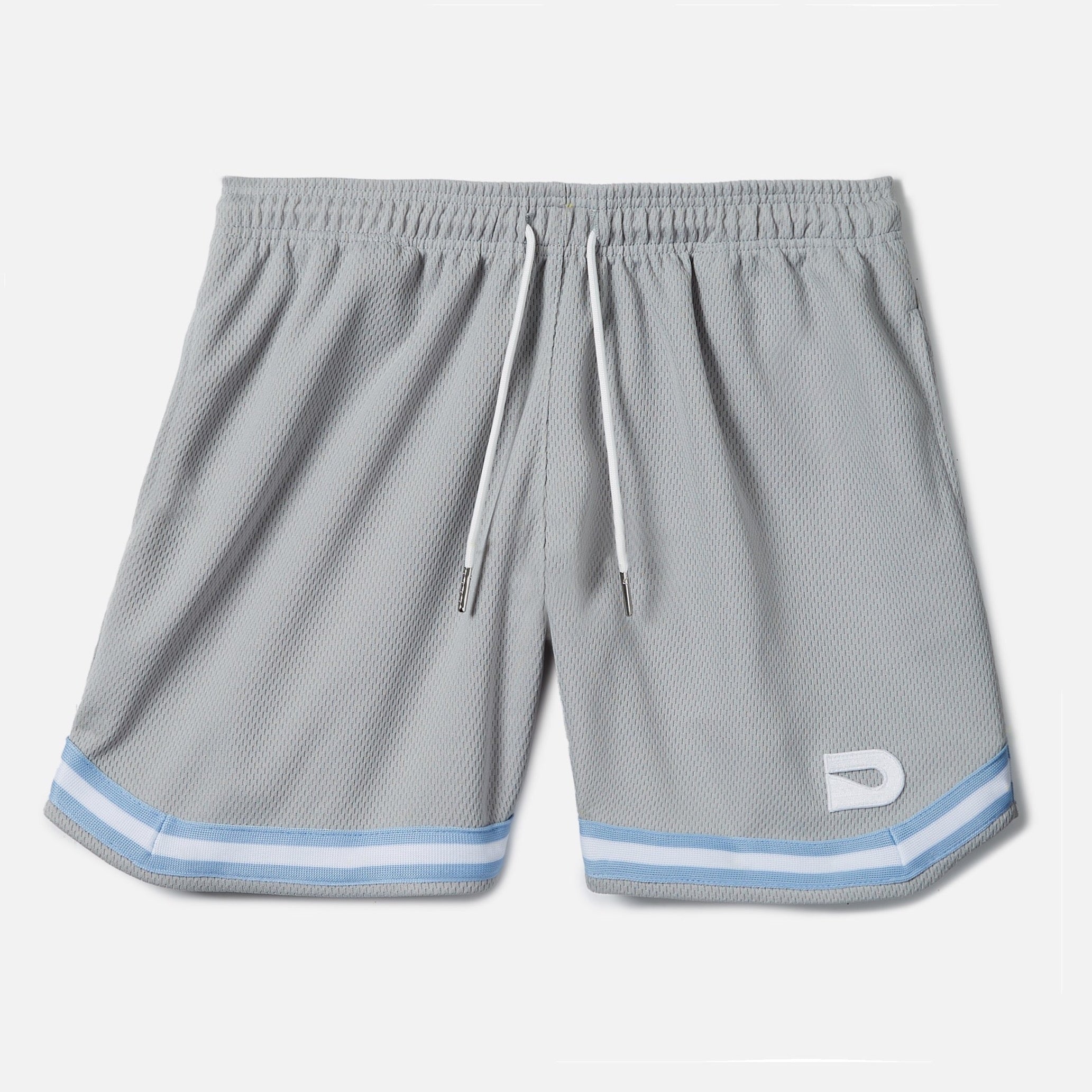 DRIP SQUAD - SILVER GRAY SHORTS